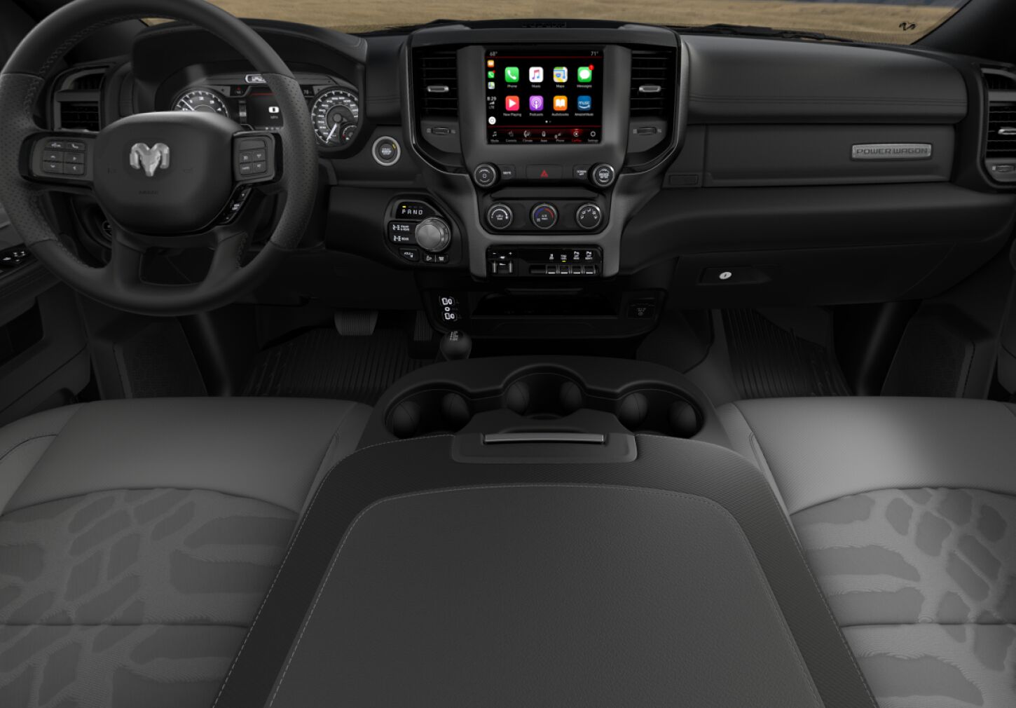 2019 Ram 2500 Power Wagon Front Interior